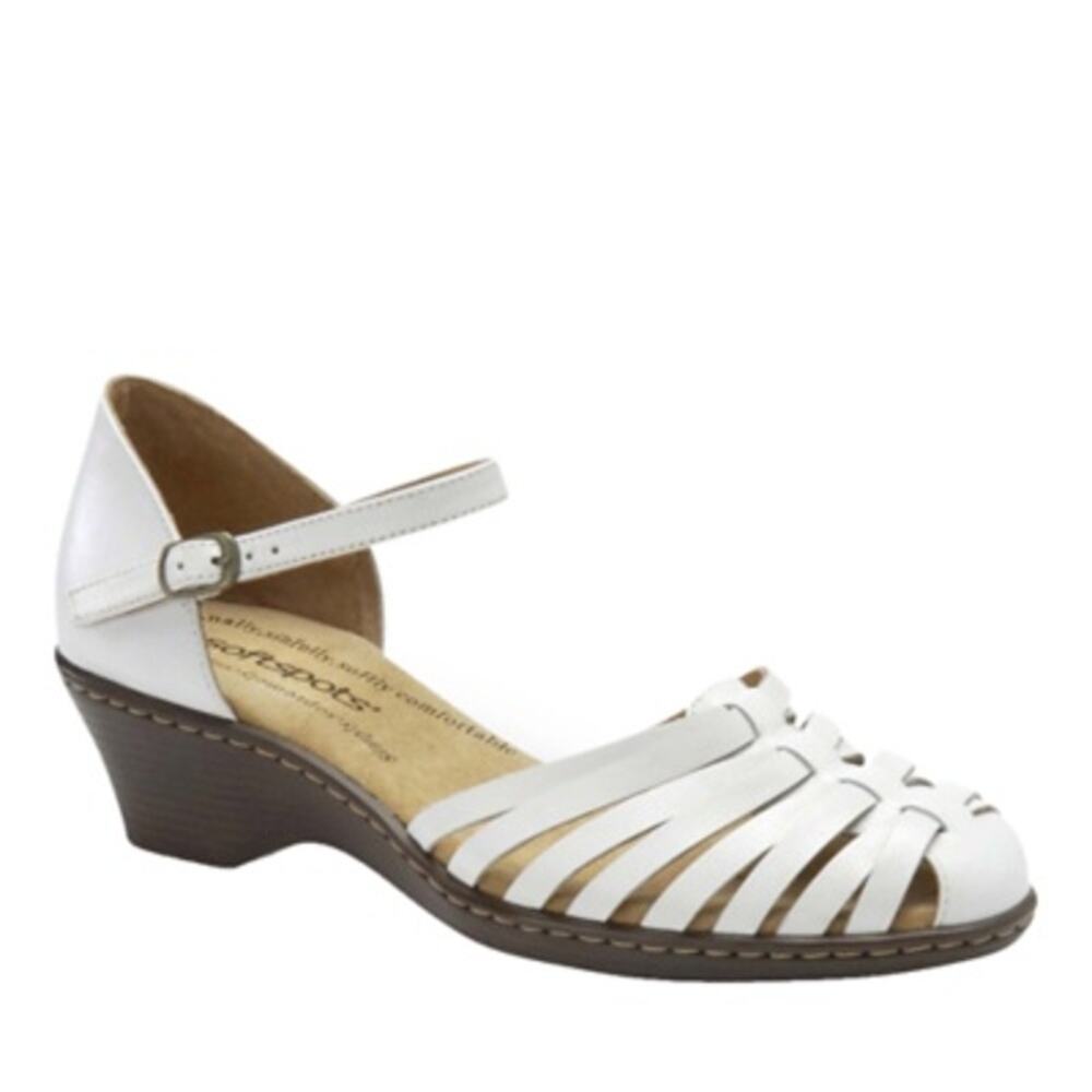 NWT Soft Spots Women's Slip on Shoes, Comfortiva Tatianna ,white-Size 7